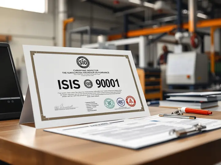 ISO 9001认证证书与质量检验工具