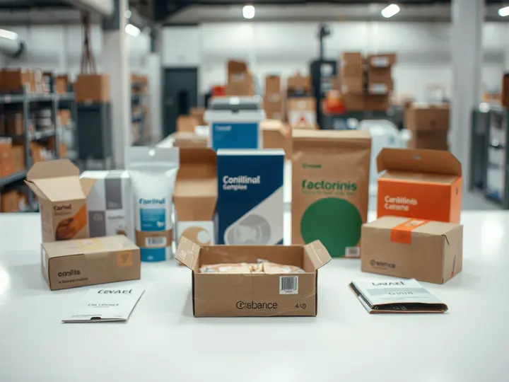 晶科适用于食品、日化、电商等多行业的包装样品